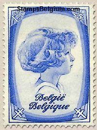 Timbre Belgique Yvert 493