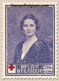 Timbre Belgique Yvert 502