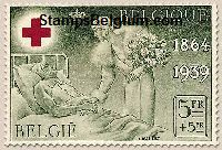 Timbre Belgique Yvert 503