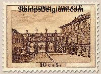 Timbre Belgique Yvert 504