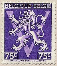 Timbre Belgique Yvert 679