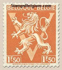 Timbre Belgique Yvert 682