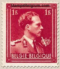 Timbre Belgique Yvert 690