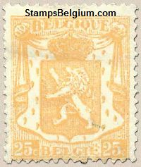 Timbre Belgique Yvert 710