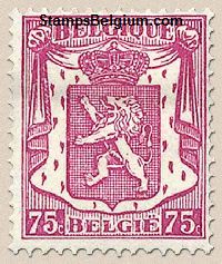 Timbre Belgique Yvert 713