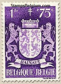 Timbre Belgique Yvert 721