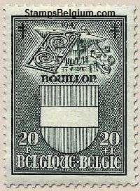 Timbre Belgique Yvert 760