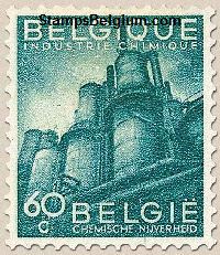 Timbre Belgique Yvert 761