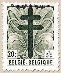 Timbre Belgique Yvert 787