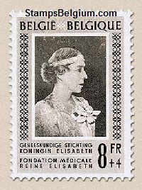 Timbre Belgique Yvert 867