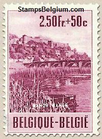 Timbre Belgique Yvert 921