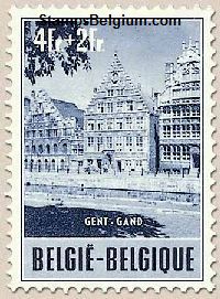 Timbre Belgique Yvert 922